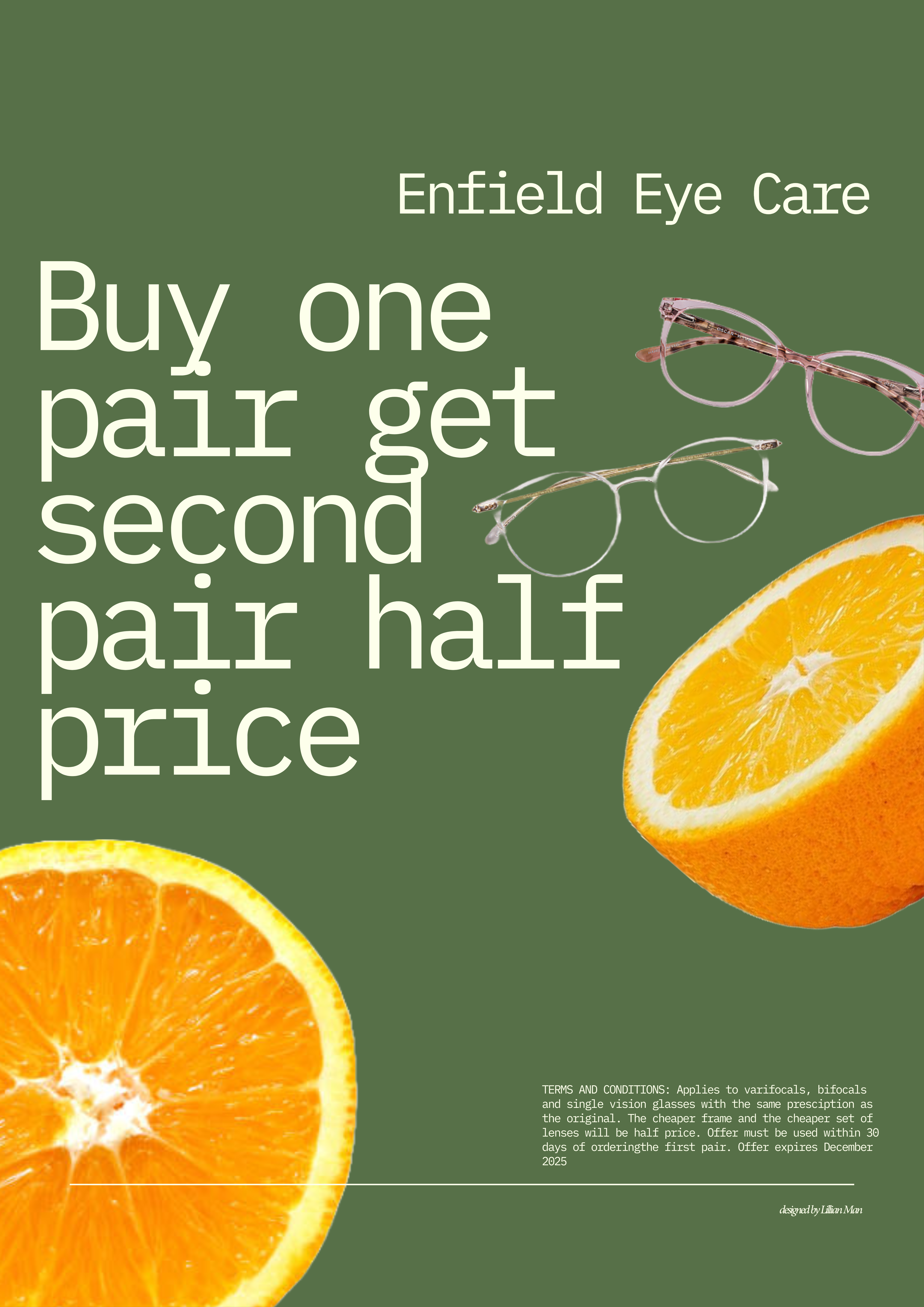  Buy One Get Second Pair Half Price