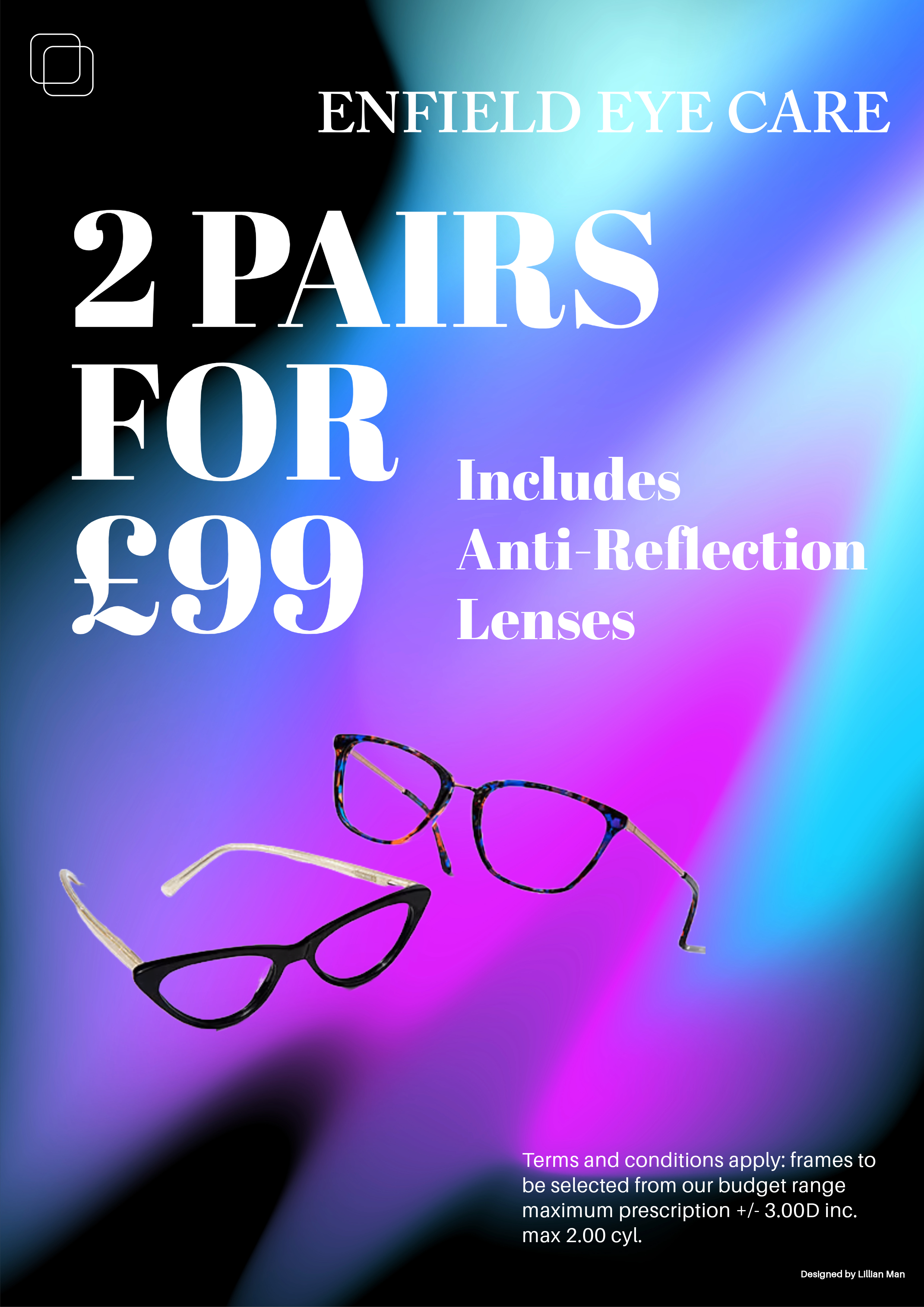 2 Pairs for £99